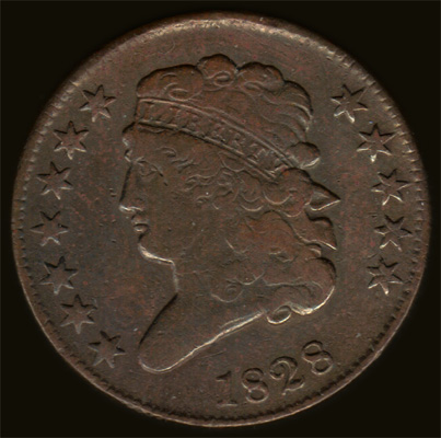 1828-Half-Cent-12-Stars---Grade-Please