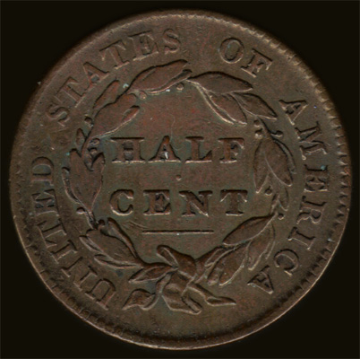 1828-Half-Cent-12-Stars---Grade-Please