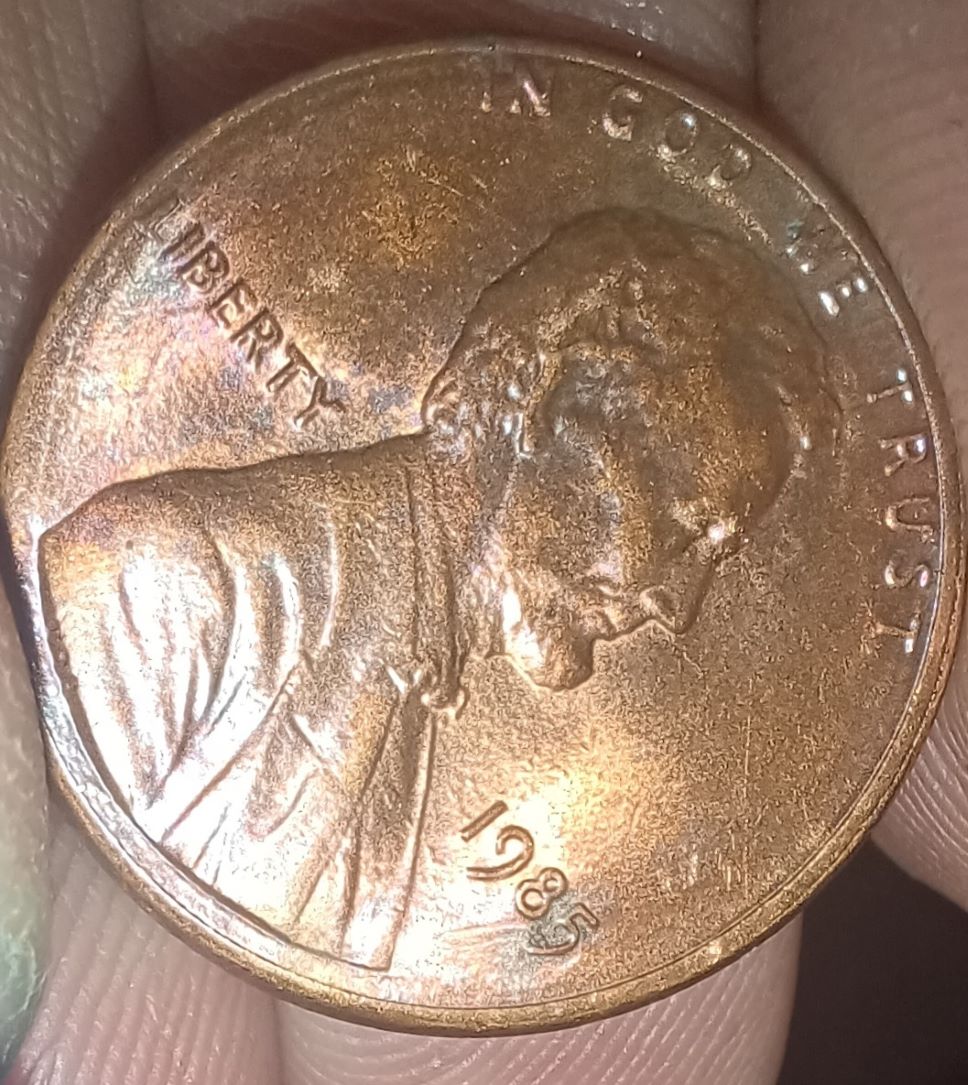 1985-Rainbow-Colored-Penny