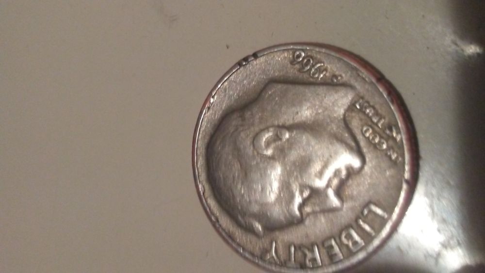 HI-I-Have-A-1966-Dime-Rare-E-On-The-Letter-We