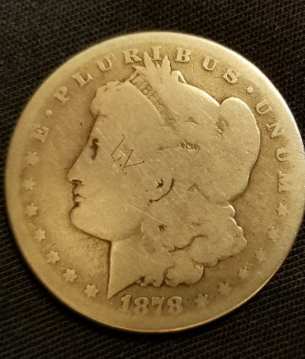 1878-Morgan-7-Tail,-Engraved-