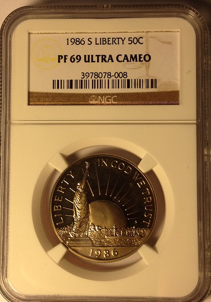 1986-Statue-Of-Liberty-Half-Dollar...-How-Did-I-Do?