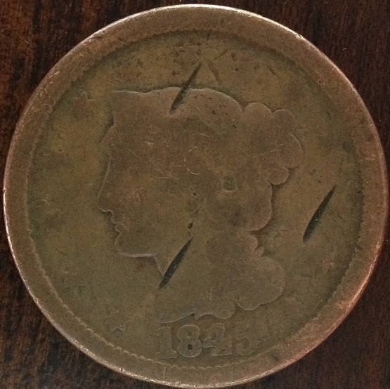 Help-With-1845-Large-Cent-Variety!