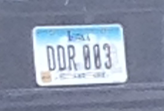 DDR-003-License-Plate...-Coincidence?-I-Think-Not!
