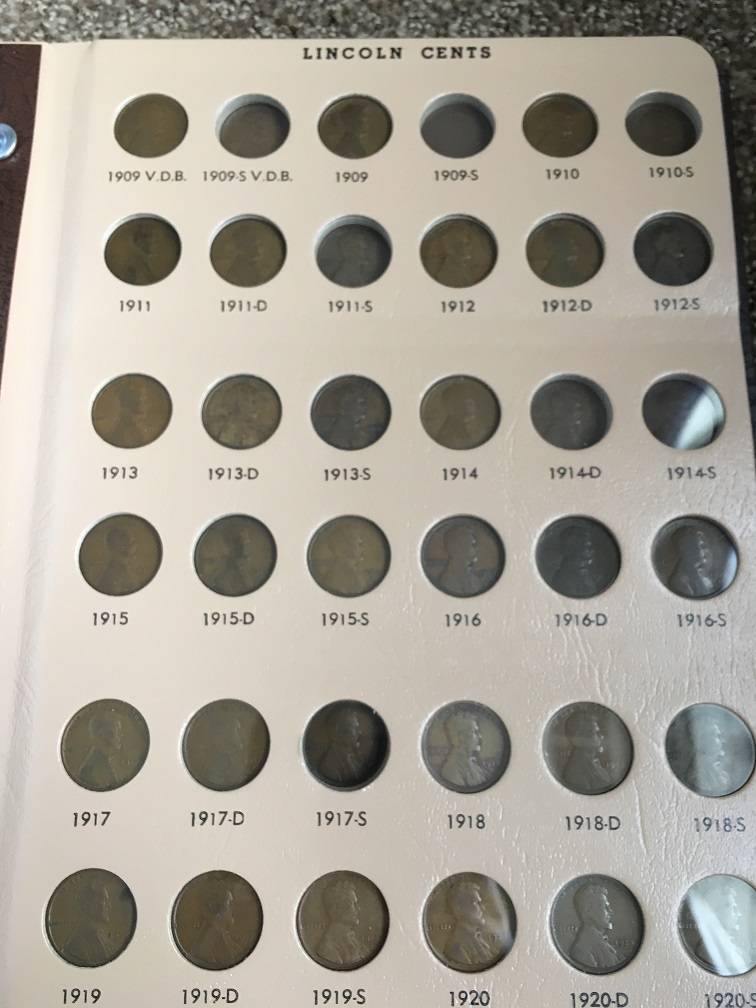 My-Lincoln-Wheat-Cent-Set!