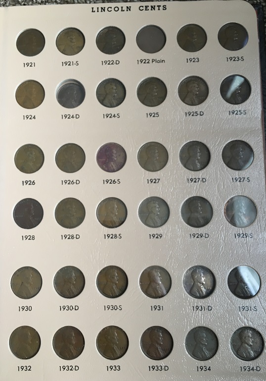 My-Lincoln-Wheat-Cent-Set!