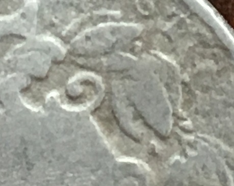 1867-Shield-Nickel...-Missing-Leaf-Variety?