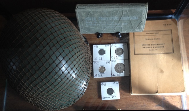 WW2-Display-I-Made...-Featuring-US-And-German-Coins!