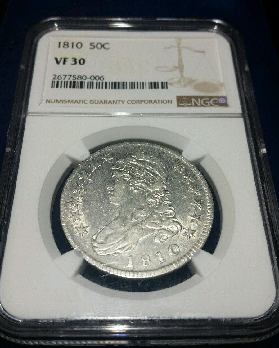 How'd-This-One-Get-Into-A-Problem-Free-Holder?-1810-Bust-Half-VF30