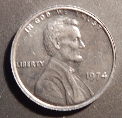 Counterfeit-1974-Aluminum-Cent--For-Sale-From-One-Of-Our-Members!
