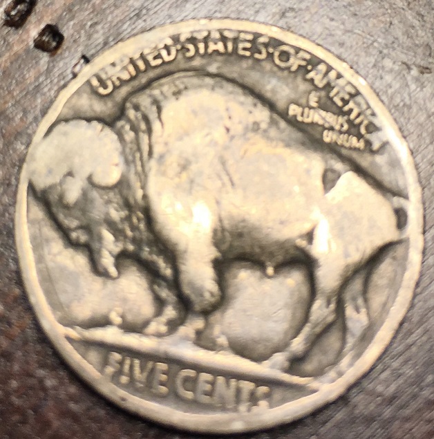 US-Navy-Buffalo-Nickel...-Thoughts?-WW2?-Edit---Better-Pics!