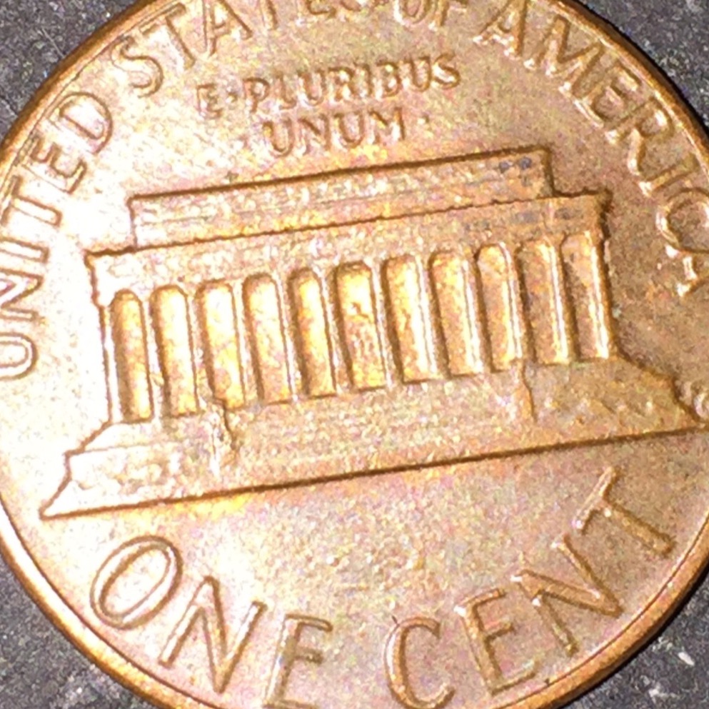 1984-Lincoln-Cent-Ear...-Piece-Missing?