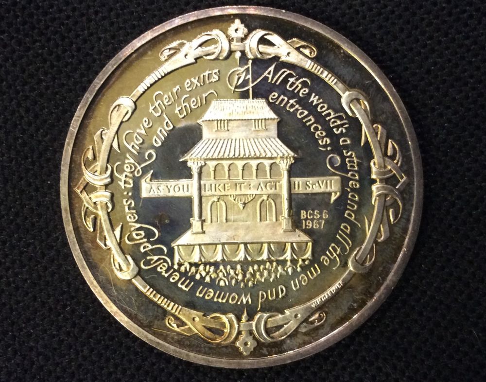 Strange-Silver-Shakespeare-Medallion---Any-Info?