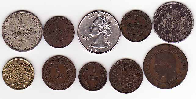Fareast-And-European-Coins?-Id:-Various-Coins-From-Japan,-China,-Vietnam,-Turkey,-Etc.