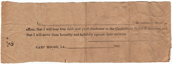 Permission-To-Visit-Confederate-Camps-Id:-Csa-Enlistment-Form-And-Camp-Visitor-Pass
