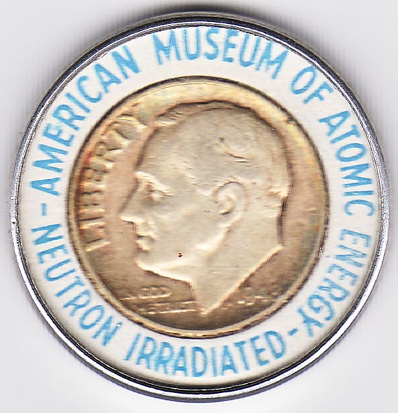 1948-&-1951-Neutron-Irradiated-Roosevelt-Dimes