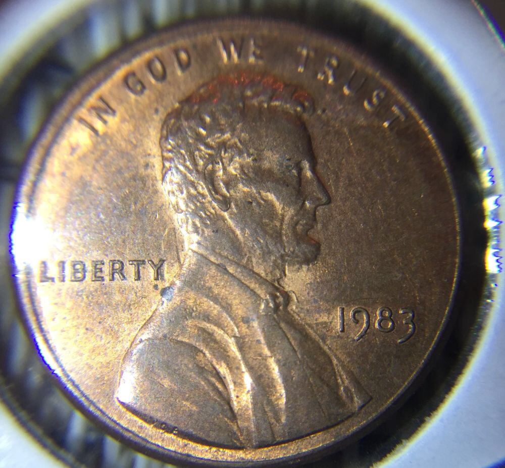 1983-Die-Clash,-Interesting-Obverse.