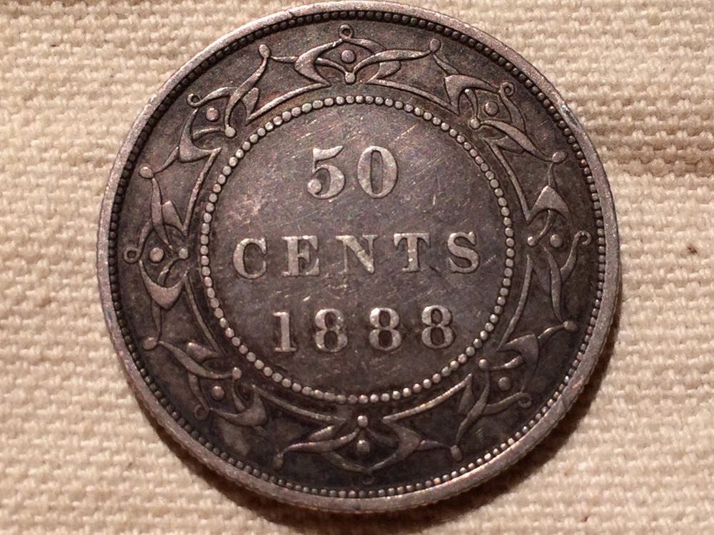 1888-Newfoundland-50-Cent