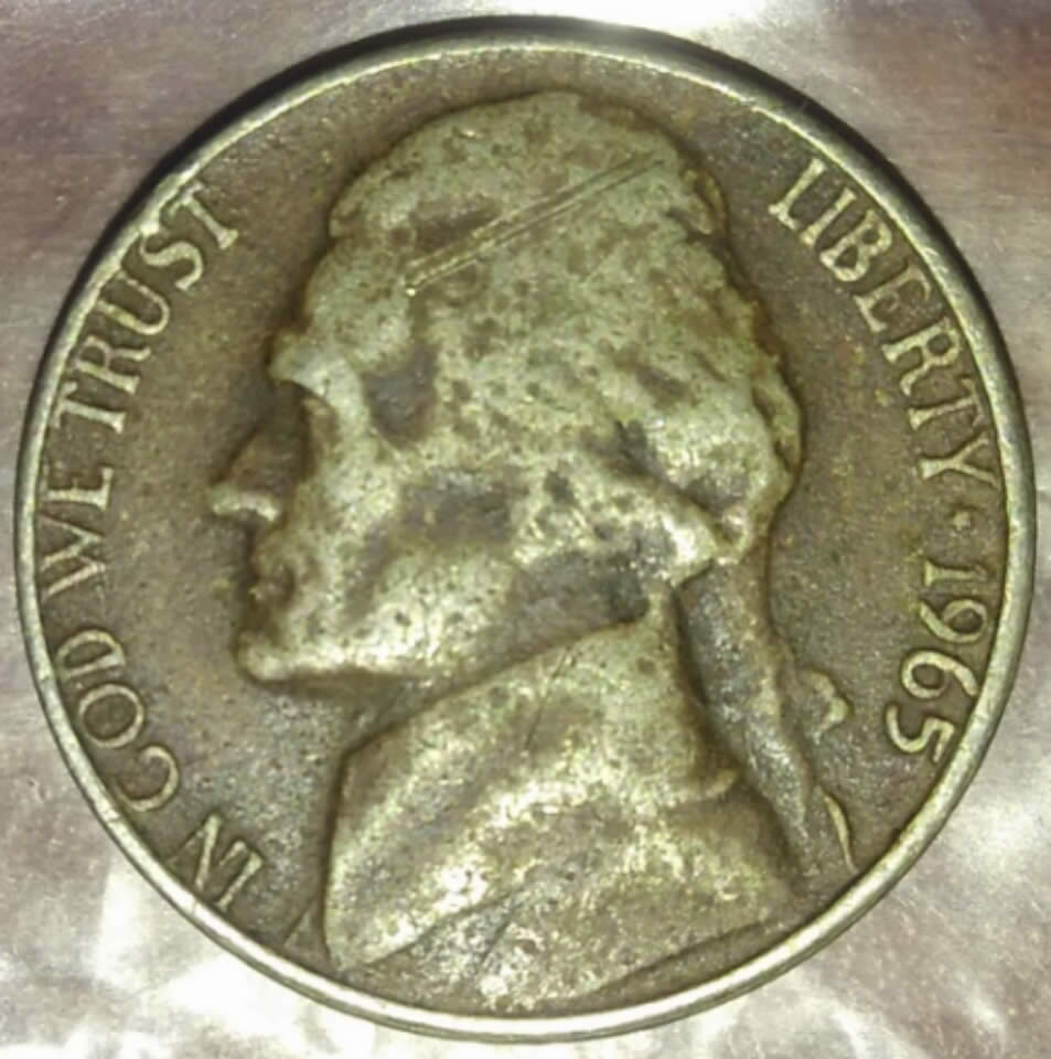 1965-Nickel-Color-Error-?-Need-Info-Please