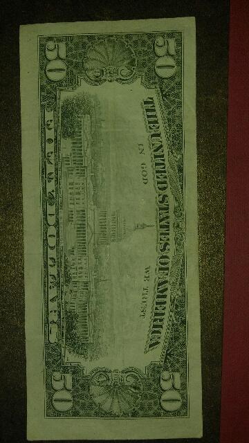1991-$50-Bill.-Ink-Smear-?