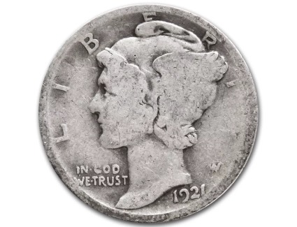 1921-P-Mercury-Dime