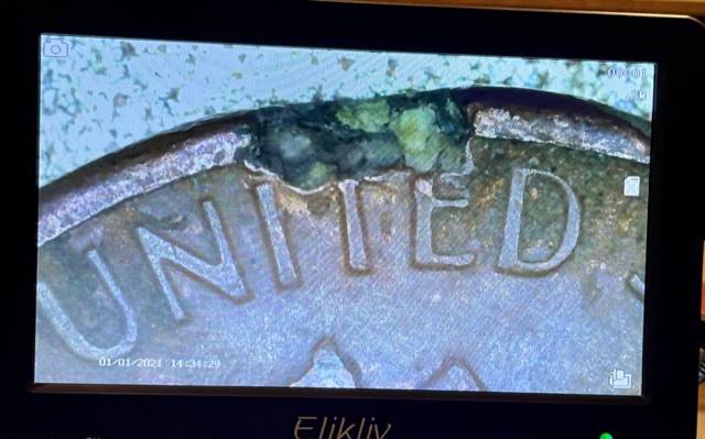 1987-D-Penny-With-Edge-Chips-Possible-Unplated?