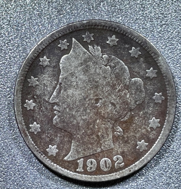 Buffalo-Nickel,-Shield-Nickel-And-V-Nickels