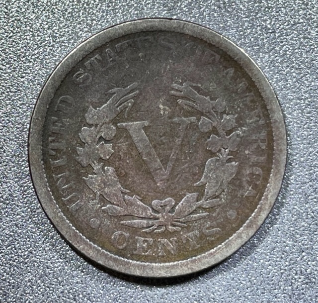 Buffalo-Nickel,-Shield-Nickel-And-V-Nickels