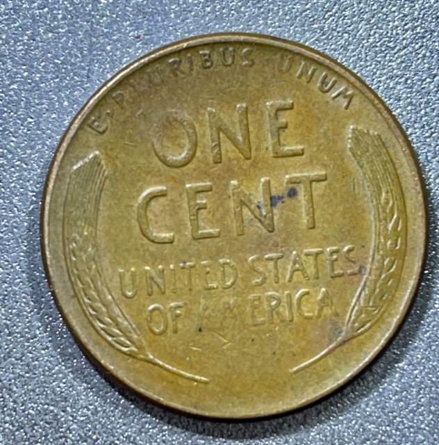 1957-D-Wheat-Penny--T-On-Rim
