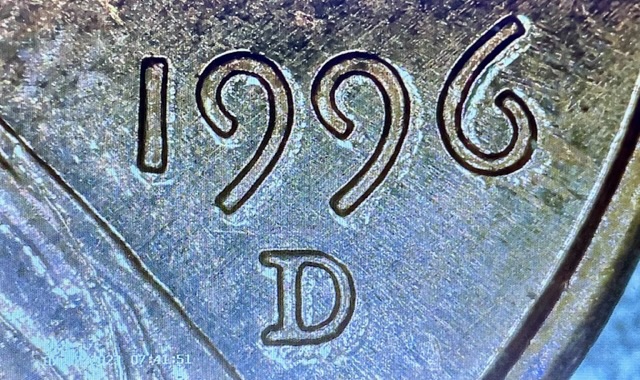 1996-D-Lincoln-Penny