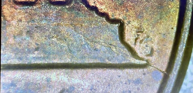 1982-Lincoln-Penny-Die-Cracks,-Rim-Error