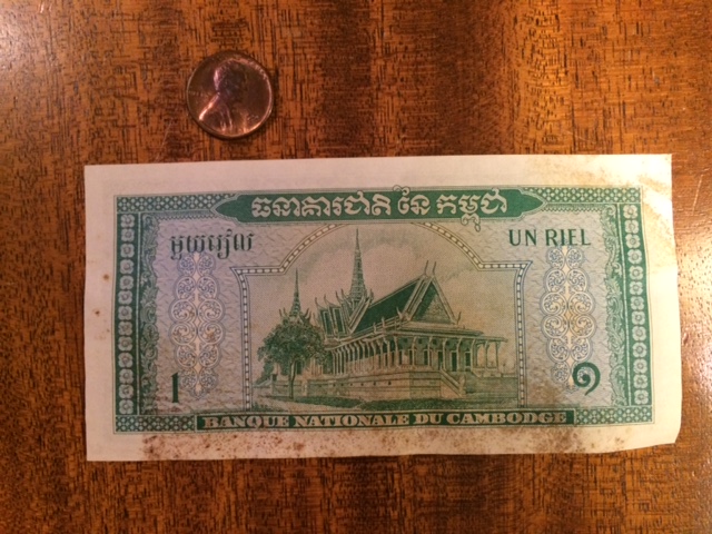 2-Bills:--Laos-And-Cambodge