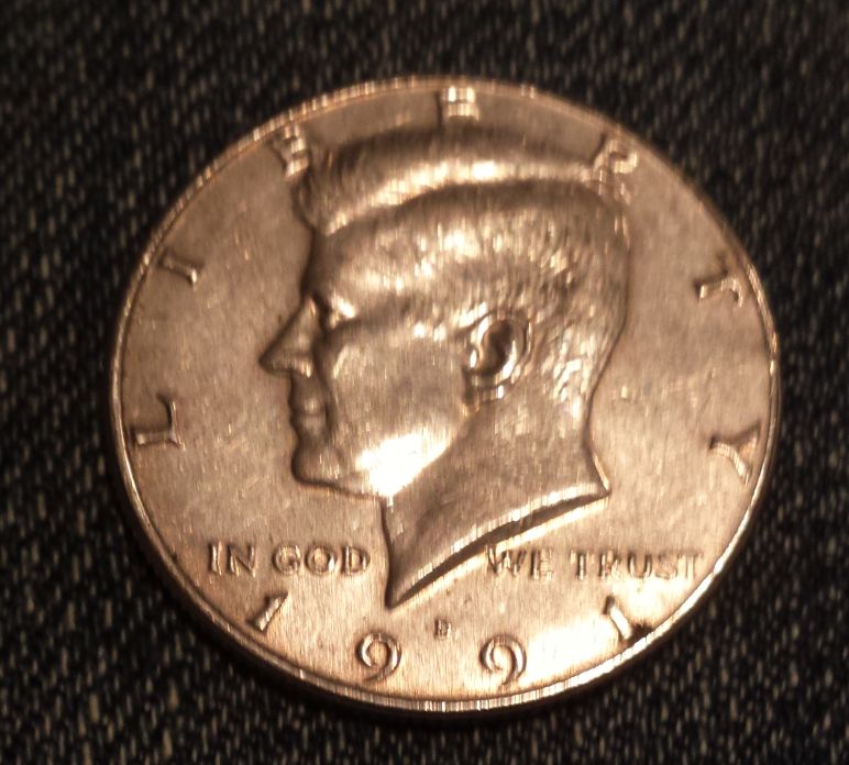 1991-D-Half-Dollar...well-Part-Of-It.