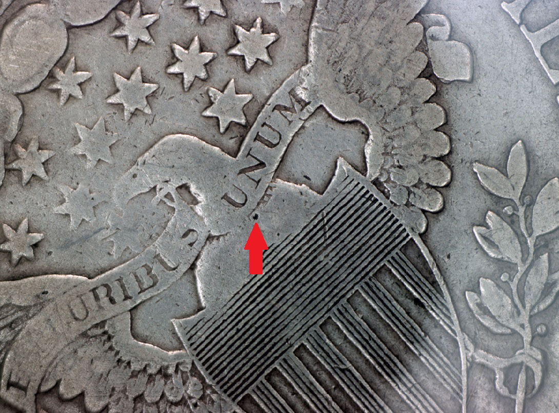 Interesting-Feature-In-Center-Of-1807-50c-Db-O-109A