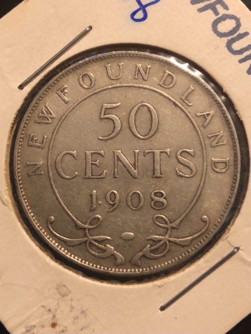 Newfoundland-1908-50-Cent