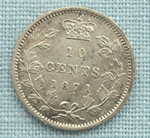 1871-10-Cent-Canada-Help-Grade