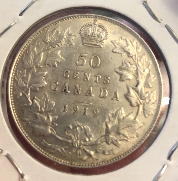 1919-50-Cent-Canada---Grade--
