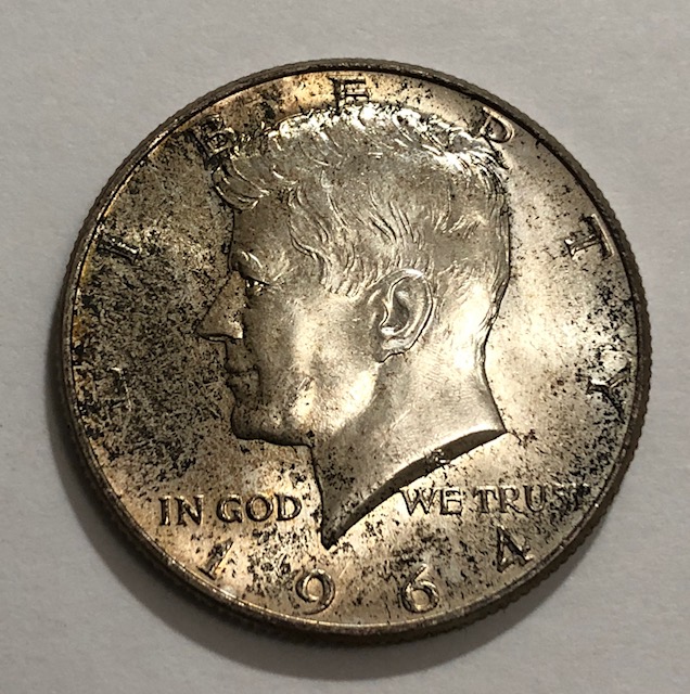 1964-Kennedy-Half-Dollar-For-Grading