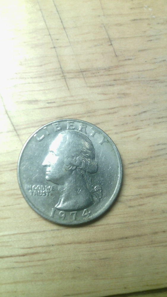 1974-Quarter-Weighting-At-5.2-Grams