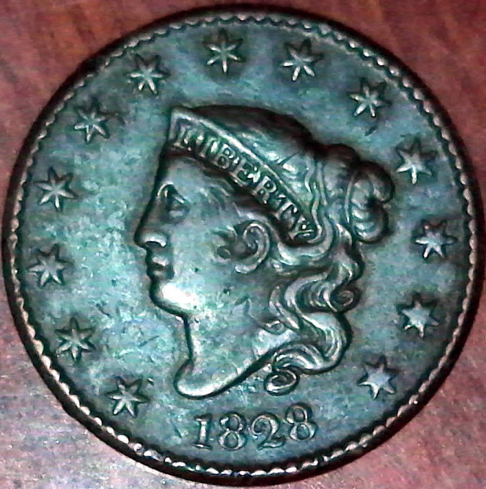 1828-Large-Cent-For-Grading