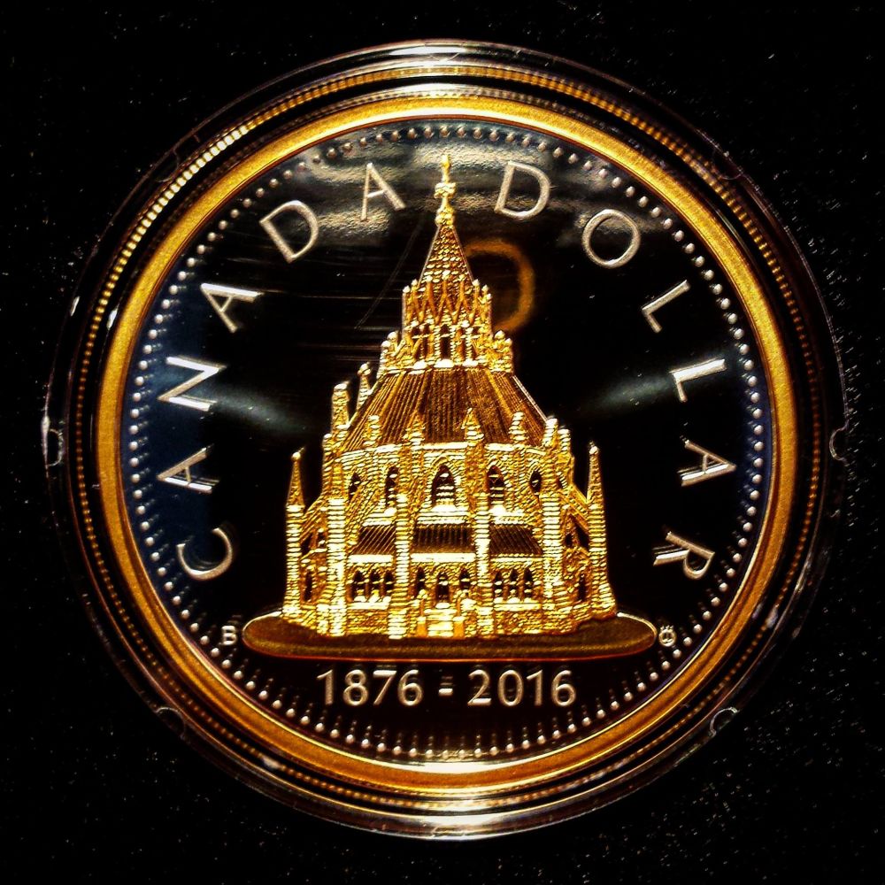 Exclusive-Master-Club-Renewed-Silver-Dollar-#2---Library-Of-Parliament