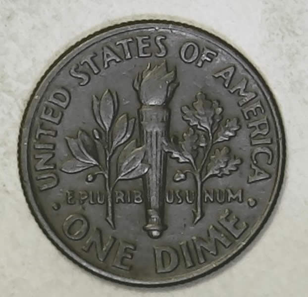 1992-D-Black-Dime,-Missing-Nickel-Plating,-Burried-PMD?