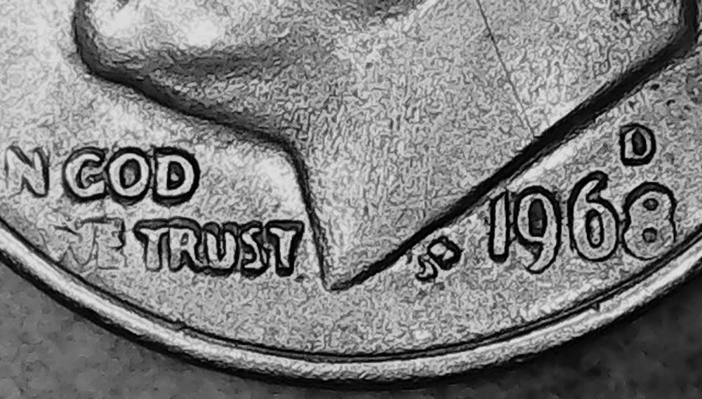 1968-D-Roosevelt-Dime-Grease-Or-Over-Polished?