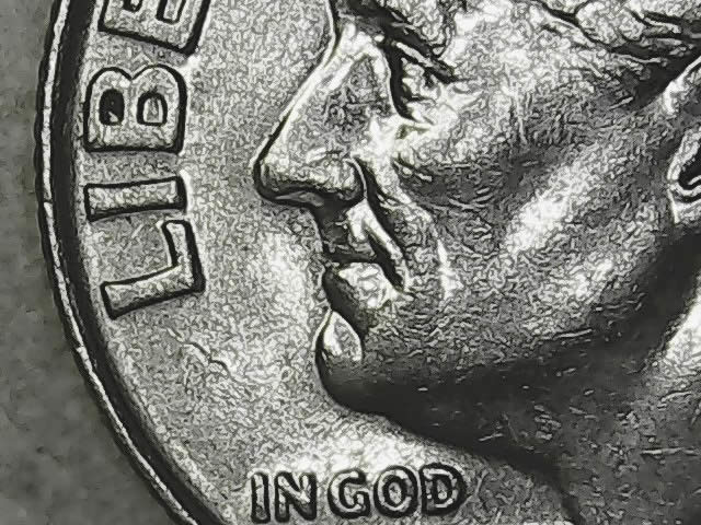 1999-P-Roosevelt-Dime---Is-This-Finning?