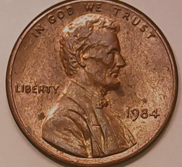 1984-Lincoln-Cent-Possible-DDR-Or-MD?