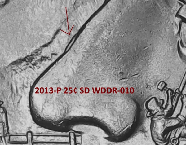 #1-2013-P-Mt.-Rushmore-Qtr-DDR-Nose-#10?