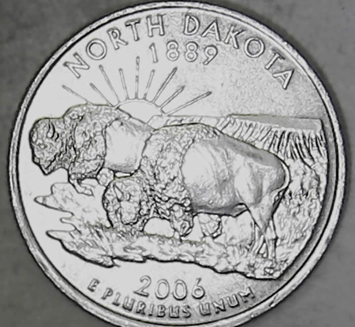 2006-P-North-Dakota-State-Qtr---Die-Clash