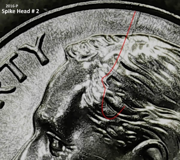2016-P-Rosie-Spiked-Head-#-2-With-Unusual-Reverse-Cracks