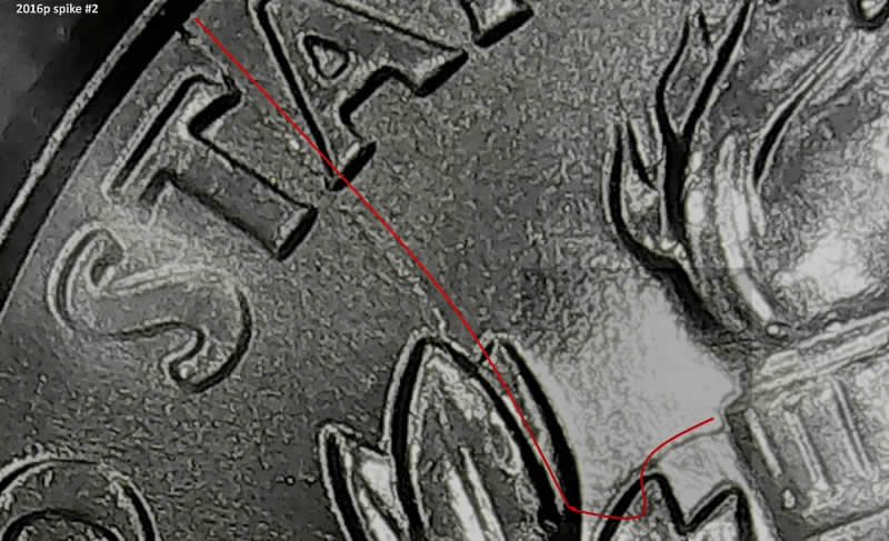 2016-P-Rosie-Spiked-Head-#-2-With-Unusual-Reverse-Cracks