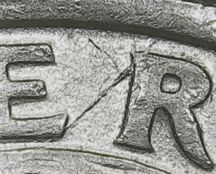 1996-P-Double-Spikes-Washington-&-Eagle---Plus-Other-Die-Cracks